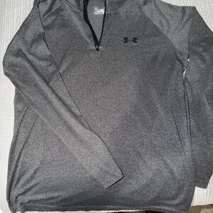 Under Armour Dark Gray HeatGear Pullover